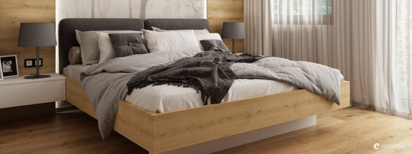 Interier ložnice - postele