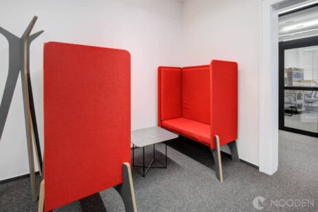 Akustické boxy a budky - snížení hluku v kanceláři