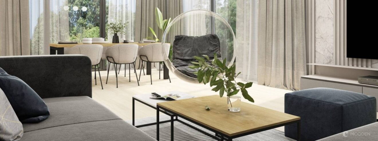 Moderní obývací pokoj