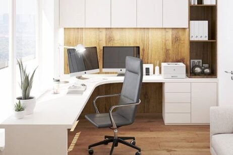 moderní kanceláře ve stylu minimalismu