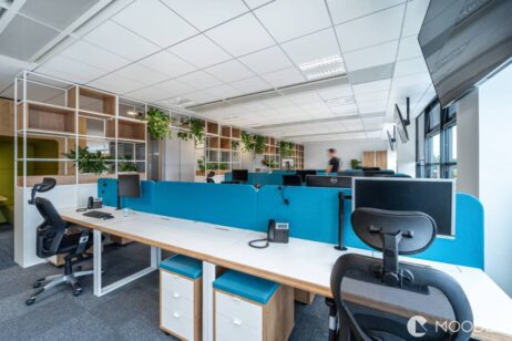 moderní kanceláře ve stylu minimalismu