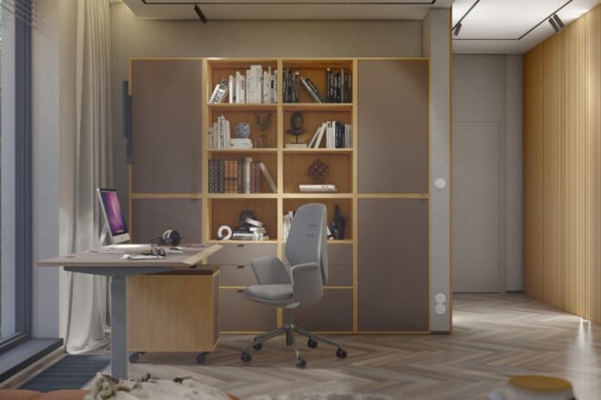 Kancelářský nábytek - modulární skříně