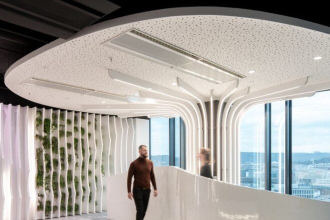 recepce firemní prostory inspirace