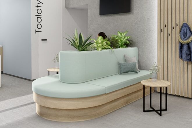 interiér lékařské ordinace