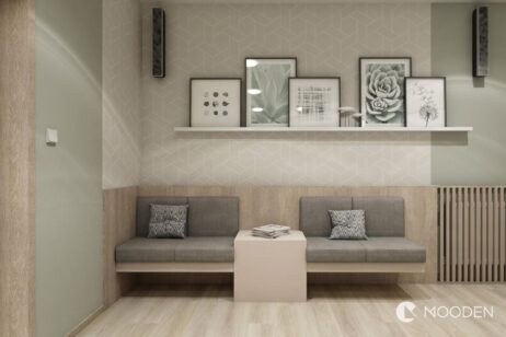 interiér lékařské ordinace