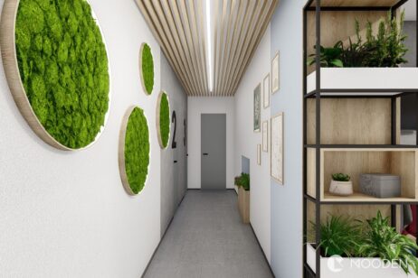 interiér lékařské ordinace