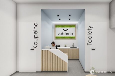 interiér lékařské ordinace