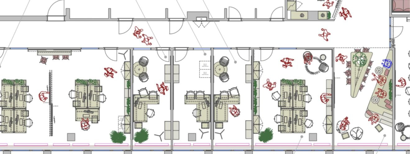 office space floor plan