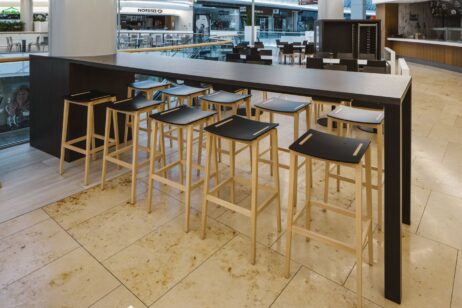 redesign foodcourt interiér