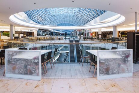 redesign foodcourt interiér