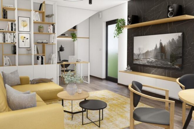 televize v interiéru - inspirace