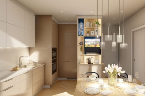 televize v interiéru - inspirace