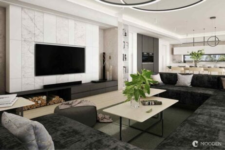 televize v interiéru - inspirace