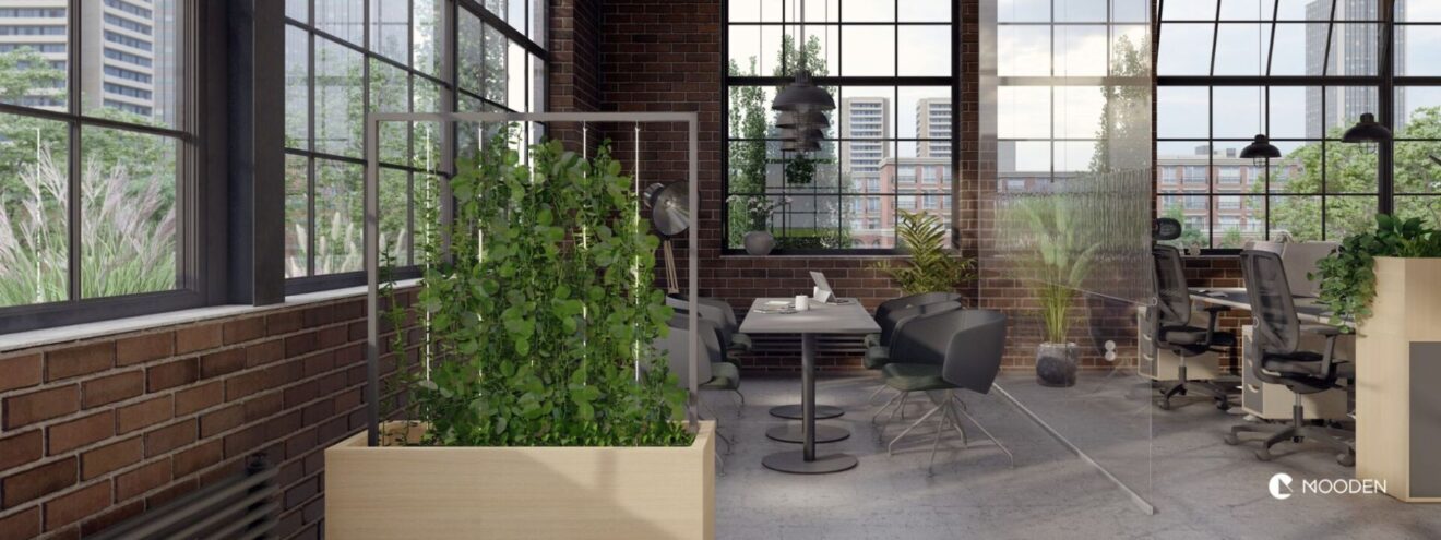 udržitelnost a flexibilita v kanceláři