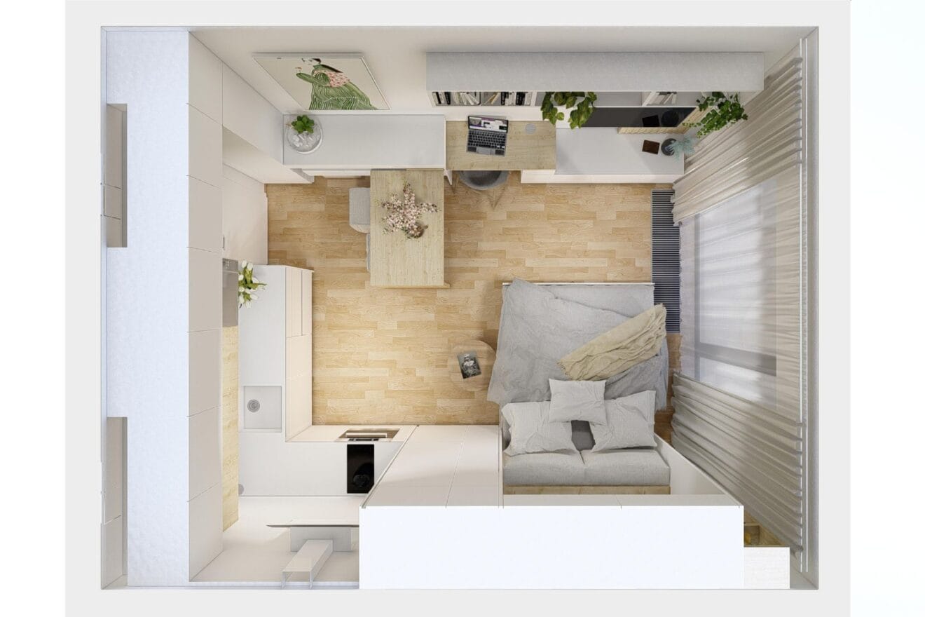 malometrážní byty - inspirace