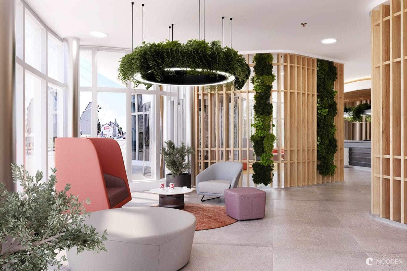 Firemni lobby - kancelare inspirace