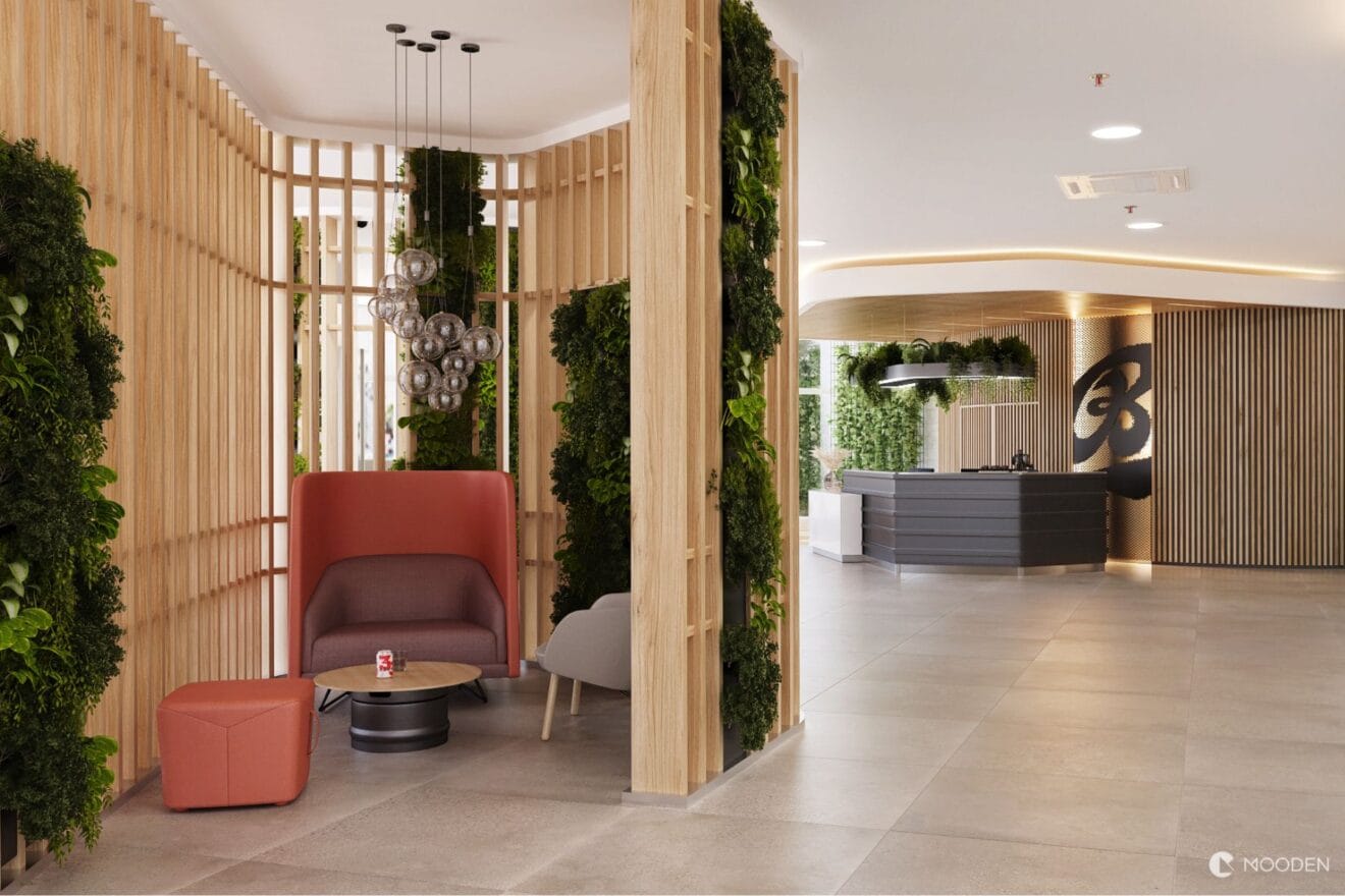 Firemni lobby - kancelare inspirace