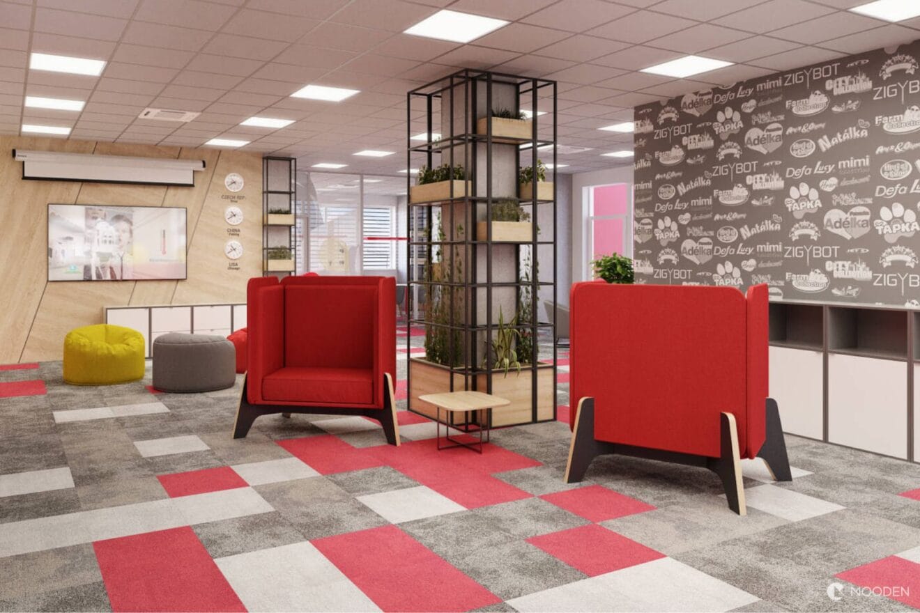 Firemni lobby - kancelare inspirace