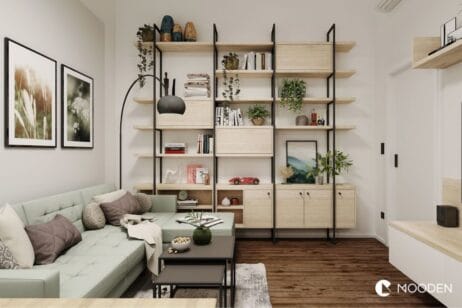 obývací stěna inspirace