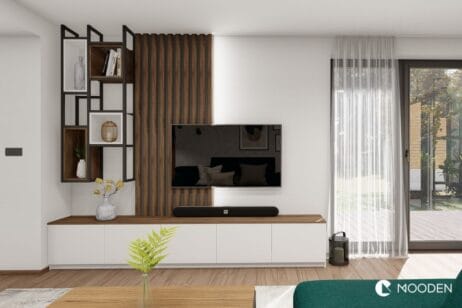 obývací stěna inspirace