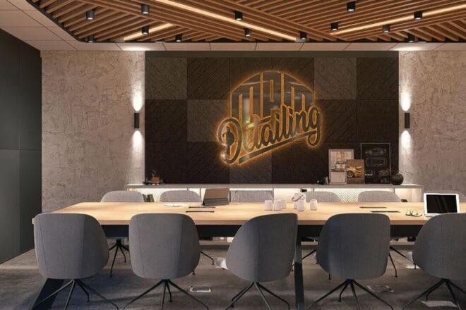 interiér kanceláří - branding - inspirace